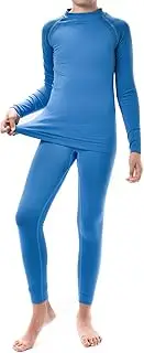 Meteor® Thermounterwäsche Kinder Funktionswäsche Atmungsaktiv Set Jungen Thermoaktiv unterwäsche Thermounterhemd Funktionsunterwäsche Skiunterwäsche Mädchen Thermo Sportunterwäsche