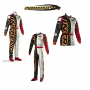 INTERPID DIGITAL PRINTING SATIN GO KART RACE SUIT CIK/FIA LEVEL 2 APPROVED