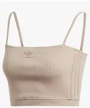 Adidas Women’s original three stripes spaghetti strap Tank