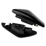 2PCS For BMW X3 F25 X5 E70 X6 E71 E72 2007-2014 LED Dynamic Side Marker Turn Signal Blinker Flowing Side Fender Light Flashing Light Black