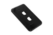2 Terminal Connector Custom Wall Plate Wallplate Clipsal DIY Home Theatre Black