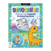 Kaleidoscope Dinosaurs Colour-Me Magnets Childrens Colouring Craft Book 3y+