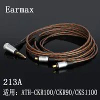 在飛比找露天拍賣優惠-Earmax 鐵三角ATH-CKR100is CKR90is