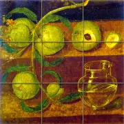 Art Mural Ceramic Pompeii Ancient Backsplash Bath Tile #240