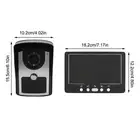 Smart Dual Monitor Video Intercom Doorbell 100V-240V EU Plug