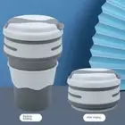 Reusable Silicone Tea Coffee Cup Collapsible Drinking Cup Sports