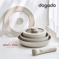 在飛比找蝦皮購物優惠-[Dogado] Dogado 有機炊具單件,礦物陶瓷塗層,