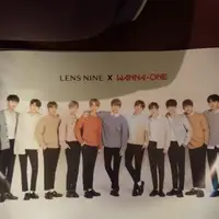 在飛比找蝦皮購物優惠-Wanna one lens nine 隱形眼鏡 海報