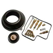 Motorcycle Carburetor Repair Kit Configure Vacuum Diaphragm for 400 VT400V Cylinder BlackGold