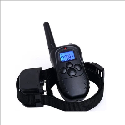 LCD Electric Shock Remote Control Dog Training Anti-Bark Stop Barking
