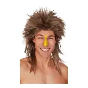 NEW Tom Foolery Surfer Blonde Mullet Wig By Spotlight