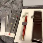 Parker Ballpoint Pen Sonnet Red GT w/Pen case Unused