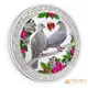 【TRUNEY貴金屬】2022紐埃珍愛系列 - 白鴿精鑄紀念性銀幣/英國女王紀念幣