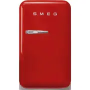 Smeg 38 Litre Retro Style Bar Fridge - Red