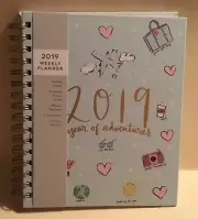 2019 Eccolo 12 Months Weekly Monthly Agenda Planner Calendar Year of Adventures
