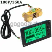 TF03 100V 350A Battery Capacity Tester Voltage Current Indicator Coulomb Meter