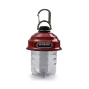Barebones Beacon Hanging Light – Red, Rechargeable LED Camping Lantern with...