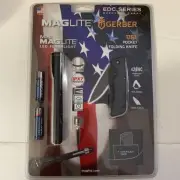 Mini Mag lite With Gerber Knife