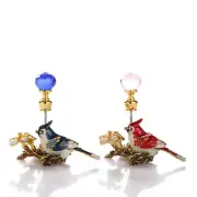 5ml Unique Perfume Bottle Bird Glass Empty Container Decor Lady Gift Collection
