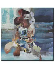 Ready2HangArt Inkd XXXVII Wrapped Canvas Wall Art by Tristan Scott