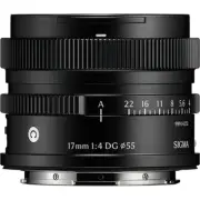 Sigma 17mm f/4 DG Contemporary Lens - Sony E-mount Black