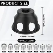 Vertical Drill Guide Doweling Jig Kit Aluminum Alloy Self Centering Dowel .l