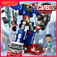 在飛比找ETMall東森購物網優惠-咖寶車神玩具變形汽車金剛機器人重裝巨人男孩玩具卡伽寶合體機甲