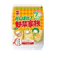 在飛比找DOKODEMO日本網路購物商城優惠-[DOKODEMO] 岩塚製菓 加油吧!野菜家族 仙貝 55