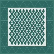 Rhombus Pattern Stencil – Reusable & Durable – 10 Mil High Quality Mylar