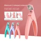 Nail Trimmer U-type Manicure Tools Cutter Thick Hard Toenail Scissor Vivid Color