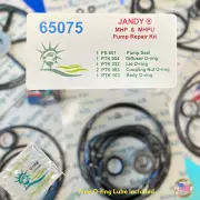 MHP & MHPU PUMP REPAIR KIT BY LIBERTY POOL 65075 REPLACEMENT FITS JANDY