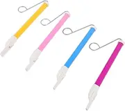 FELTECHELECTR 4pcs Slide Whistle Musical Instrument for Parties Maker for Boys and Party Supplies for Promotes Hearing and Musical Interest