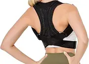 Back Corrector Medical Adjustable Back Posture Correction Belt for Shoulder and Clavicle Support for Men and Women Humpback Seat Corrector New for Health and
