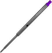 [Monteverde] Ballpoint Refill to Fit Waterman Ballpoint Pens, Medium, Purple, 50 Pack (W134PL)