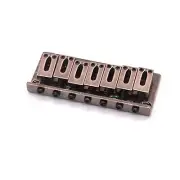 KD By AxLabs 7-String Hardtail Bridge - 10.8 mm Spacing - Antique Bronze