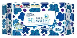 【醫博士】《超取專區》康乃馨Hi-water水濕巾(80抽*12包/箱) UC1-0010