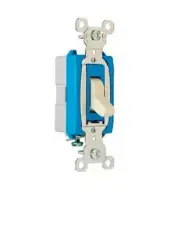 3-PK PASS & SEYMOUR 15AC3-I Ivory 15A COMMERCIAL NEW Toggle Light Switch 3-WAY