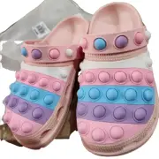 ENGTOY KIDS CLOGS BOYS GIRLS GARDEN SHOES SLIP ON KIDS SLIDES SANDALS BIG KIDS