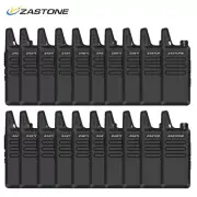 20pcs Zastone ZT-X6 Handheld Ham Radio UHF 400-470 X6 Walkie Talkie