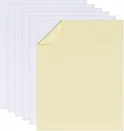 OLYCRAFT 6Pcs White Mounting Boards 14x11 Inch Self Stick Mounting Boards 2mm Thick Picture Frame Backing Board Cross Stitch Supplies for Cross Stitch Art Projects Display Needlework Craft