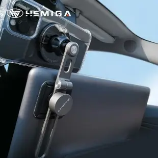 【HEMIGA】懸浮式 H702 magsafe 手機架 適用Modely/MK4/Kuga(延伸摺疊不擋螢幕 magsafe尺寸對應)