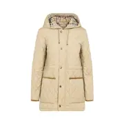 [Burberry] Burberry-Flax Beige Quilted Medium Jacket-Donna M STAND