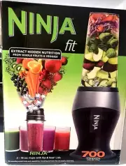 NINJA FIT 2-in-1 Portable 16-oz PERSONAL BLENDER (Gray/Black)