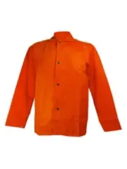 MAGID SparkGuard Flame Resistant 9.0 oz. Cotton Sateen Jacket 1 Jacket 30” Le...