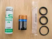 Battery Kit For Shearwater Perdix AI Dive Computer & Transmiter Complete Set