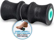 Wheel Foam Roller - Targeted Back Foam Roller for Neck & Back Pain Relief, Deep