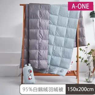 【A-ONE】95%波蘭白鵝絨 羽絨冬被(150cmx200cm±5%)