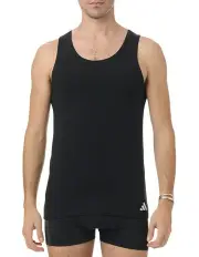 [Adidas] Active Flex Cotton Tank Top 2 Pack in Black
