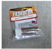 Parma Faskolor 40215 FASGLITTER Copper to be used mixed with FASKOAT Slot RC Car