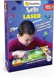 Shifu Play STEM Toys for Kids - Tacto Laser (Interactive Kit + App) - Logic Laser Maze Games…